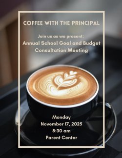 Coffee with the Principal